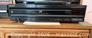 MaxSold Auction: Sony 5-Disc CD Changer B - Ottawa (Gloucester)(Ontario, Canada) PARTNER MANAGED Moving Online Auction - Southpark Drive