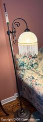 MaxSold Auction: Victorian Art Nouveau Oil Rubbed Bronze Floor Lamp with Glass Globe -A - Ottawa (Gloucester)(Ontario, Canada) PARTNER MANAGED Moving Online Auction - Southpark Drive