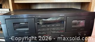 MaxSold Auction: Yamaha Double Cassette Deck  B - Ottawa (Gloucester)(Ontario, Canada) PARTNER MANAGED Moving Online Auction - Southpark Drive