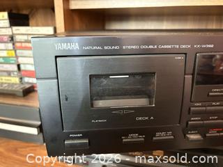 MaxSold Auction: Yamaha Double Cassette Deck  B - Ottawa (Gloucester)(Ontario, Canada) PARTNER MANAGED Moving Online Auction - Southpark Drive