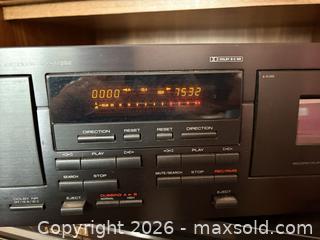 MaxSold Auction: Yamaha Double Cassette Deck  B - Ottawa (Gloucester)(Ontario, Canada) PARTNER MANAGED Moving Online Auction - Southpark Drive