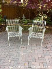 MaxSold Auction: Cast Aluminum Outdoor Chair Set - Toronto (Ontario, Canada) SELLER MANAGED Estate Sale Online Auction - Richbourne Court