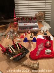 MaxSold Auction:  Christmas &#34;Odds and Ends&#34; Lot - Toronto (Ontario, Canada) SELLER MANAGED Estate Sale Online Auction - Richbourne Court