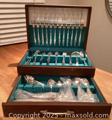 MaxSold Auction:   &#34;Community&#34; Chest of Silverware  - Toronto (Ontario, Canada) SELLER MANAGED Estate Sale Online Auction - Richbourne Court