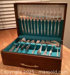 MaxSold Auction:   &#34;Community&#34; Chest of Silverware  - Toronto (Ontario, Canada) SELLER MANAGED Estate Sale Online Auction - Richbourne Court