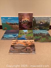 MaxSold Auction: Lot of “7” Paintings  - Toronto (Ontario, Canada) SELLER MANAGED Estate Sale Online Auction - Richbourne Court