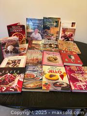 MaxSold Auction: Lot of Cookbooks - Toronto (Ontario, Canada) SELLER MANAGED Estate Sale Online Auction - Richbourne Court