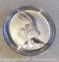 MaxSold Auction: Pure Silver “Bugs Bunny” Coin Limited Edition  - Toronto (Ontario, Canada) SELLER MANAGED Estate Sale Online Auction - Richbourne Court