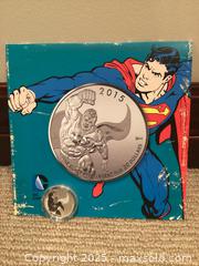 MaxSold Auction: Pure Silver “Superman” Coin Limited Edition  - Toronto (Ontario, Canada) SELLER MANAGED Estate Sale Online Auction - Richbourne Court