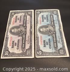 MaxSold Auction: Set of Vintage Canadian “1937” Bills - Toronto (Ontario, Canada) SELLER MANAGED Estate Sale Online Auction - Richbourne Court