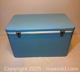 MaxSold Auction: Vintage Blue Coleman Cooler - Toronto (Ontario, Canada) SELLER MANAGED Estate Sale Online Auction - Richbourne Court