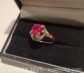 MaxSold Auction: Vintage Genuine Ruby and 10K Gold Ring - Toronto (Ontario, Canada) SELLER MANAGED Estate Sale Online Auction - Richbourne Court