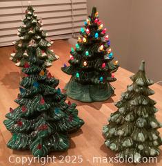 MaxSold Auction: Vintage “Holland Mold&#34; Ceramic Christmas Trees - Toronto (Ontario, Canada) SELLER MANAGED Estate Sale Online Auction - Richbourne Court