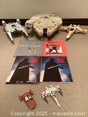 MaxSold Auction: Vintage Star Wars Spaceship and Book Lot - Toronto (Ontario, Canada) SELLER MANAGED Estate Sale Online Auction - Richbourne Court