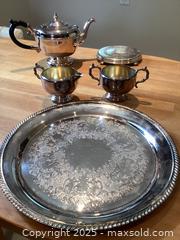 MaxSold Auction:  &#34;WM. A. ROGERS&#34; Silver-Plated Teapot Set - Toronto (Ontario, Canada) SELLER MANAGED Estate Sale Online Auction - Richbourne Court