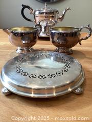 MaxSold Auction:  &#34;WM. A. ROGERS&#34; Silver-Plated Teapot Set - Toronto (Ontario, Canada) SELLER MANAGED Estate Sale Online Auction - Richbourne Court