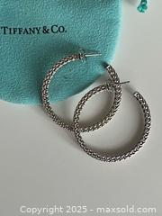 MaxSold Auction: Tiffany Mesh Hoop Earrings - Toronto (Ontario, Canada) SELLER MANAGED Downsizing Online Auction - Westlake Crescent