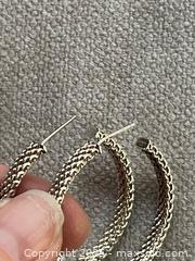 MaxSold Auction: Tiffany Mesh Hoop Earrings - Toronto (Ontario, Canada) SELLER MANAGED Downsizing Online Auction - Westlake Crescent