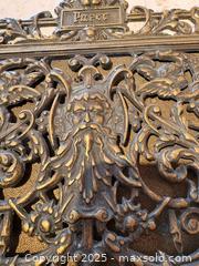 MaxSold Auction: Antique Victorian Cast Brass “Paper” Wall Holder – Ornate Rococo Design – c. 1880–1910 - Hamilton (Ontario, Canada) SELLER MANAGED Downsizing Online Auction -  Miller Drive