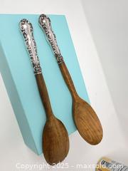 MaxSold Auction: Birks Sterling Handle Salad Servers &#38; Cake Cutter Set, 10–12 in - Hamilton (Ontario, Canada) SELLER MANAGED Downsizing Online Auction -  Miller Drive