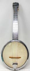 MaxSold Auction: “DIXIE” All-Metal Banjo-Ukulele, Patent Pending, c. 1950s–60s (USA) - Hamilton (Ontario, Canada) SELLER MANAGED Downsizing Online Auction -  Miller Drive