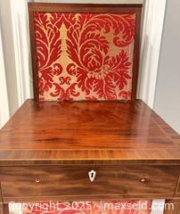 MaxSold Auction: George III Mahogany &#38; Inlaid Work / Writing Table – Circa 1790 – Provenance: - Hamilton (Ontario, Canada) SELLER MANAGED Downsizing Online Auction -  Miller Drive