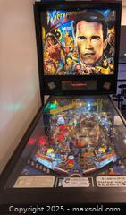 MaxSold Auction: Last Action Hero Pinball Machine  - Hamilton (Ontario, Canada) SELLER MANAGED Downsizing Online Auction -  Miller Drive