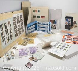 MaxSold Auction: Lot of unused and used stamps - Hamilton (Ontario, Canada) SELLER MANAGED Downsizing Online Auction -  Miller Drive