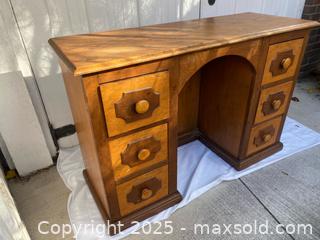MaxSold Auction: Antique Oak Writing Desk - Toronto (Ontario, Canada) SELLER MANAGED Estate Sale Online Auction - Chestnut Park Road
