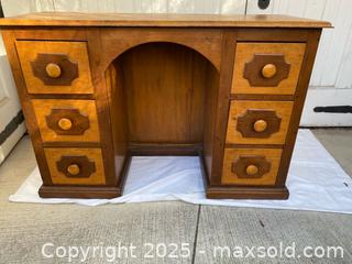 MaxSold Auction: Antique Oak Writing Desk - Toronto (Ontario, Canada) SELLER MANAGED Estate Sale Online Auction - Chestnut Park Road