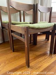 MaxSold Auction: Set of 4 Mid-Century Modern Dining Chairs - Toronto (Ontario, Canada) SELLER MANAGED Estate Sale Online Auction - Chestnut Park Road