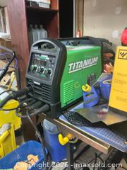 MaxSold Auction: Kiln, Welding Machine, iMaycc Unit & Adjustable Welding Table - Manassas (Virginia, USA) SELLER MANAGED Downsizing Online Auction - Spriggs Road