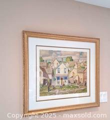 MaxSold Auction: ALFRED J. CASSON (CANADIAN 1898-1992) &#34; SUMMER SUN&#34; LIMITED EDITION PRINT.SIGNED - Mississauga (Ontario, Canada) SELLER MANAGED Estate Sale Online Auction - Alpha Mills Road