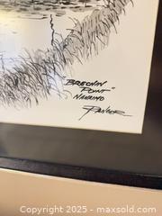 MaxSold Auction: Ranger Nanaimo Framed Pen &#38; Ink Drawing - North Saanich (British Columbia, Canada) SELLER MANAGED Estate Sale Online Auction -  Haro Park Terrace