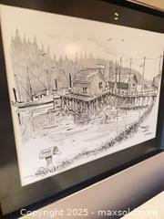 MaxSold Auction: Ranger Nanaimo Framed Pen &#38; Ink Drawing - North Saanich (British Columbia, Canada) SELLER MANAGED Estate Sale Online Auction -  Haro Park Terrace