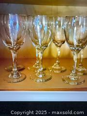 MaxSold Auction: Set of 8 Clear Wine Glasses (Stemware) - North Saanich (British Columbia, Canada) SELLER MANAGED Estate Sale Online Auction -  Haro Park Terrace