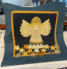 MaxSold Auction: Angel Decorative or Lap Quilt  - 103128 - Ottawa (Ontario, Canada) SELLER MANAGED Estate Sale Online Auction - Frank Nighbor Place