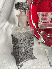 MaxSold Auction: Decanters, plate, candleholder - 103128 - Ottawa (Ontario, Canada) SELLER MANAGED Estate Sale Online Auction - Frank Nighbor Place