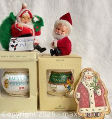MaxSold Auction: Flock Vintage Santas 1968 & more - 103128 - Ottawa (Ontario, Canada) SELLER MANAGED Estate Sale Online Auction - Frank Nighbor Place
