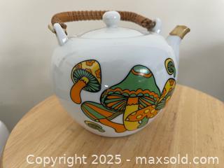 MaxSold Auction: Mushroom Tea Pot - 103128 - Ottawa (Ontario, Canada) SELLER MANAGED Estate Sale Online Auction - Frank Nighbor Place