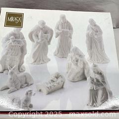 MaxSold Auction: New Mikasa Nativity Set  - 103128 - Ottawa (Ontario, Canada) SELLER MANAGED Estate Sale Online Auction - Frank Nighbor Place