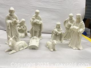 MaxSold Auction: New Mikasa Nativity Set  - 103128 - Ottawa (Ontario, Canada) SELLER MANAGED Estate Sale Online Auction - Frank Nighbor Place
