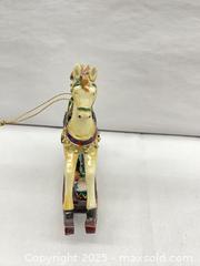 MaxSold Auction: Nice Trad’l Rocking Horse Ornament  - 103128 - Ottawa (Ontario, Canada) SELLER MANAGED Estate Sale Online Auction - Frank Nighbor Place