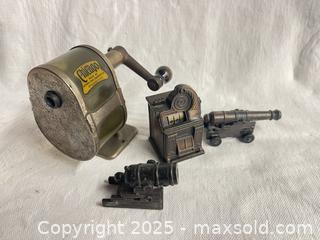 MaxSold Auction: Pencil Sharpners working slot machine still spins!  - 103128 - Ottawa (Ontario, Canada) SELLER MANAGED Estate Sale Online Auction - Frank Nighbor Place