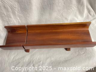 MaxSold Auction: Teak Baguette was Board by Geni Long   - 103128 - Ottawa (Ontario, Canada) SELLER MANAGED Estate Sale Online Auction - Frank Nighbor Place