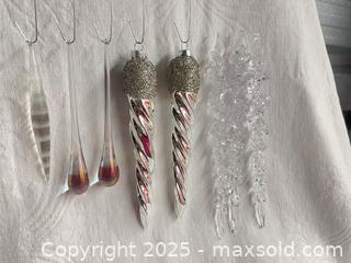 MaxSold Auction: Vintage Icicles, glass tear drops  - 103128 - Ottawa (Ontario, Canada) SELLER MANAGED Estate Sale Online Auction - Frank Nighbor Place