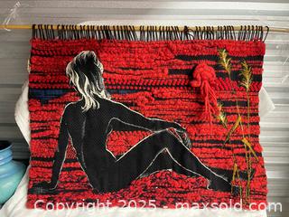 MaxSold Auction: Wall Hanging -Hand Woven  - 103128 - Ottawa (Ontario, Canada) SELLER MANAGED Estate Sale Online Auction - Frank Nighbor Place