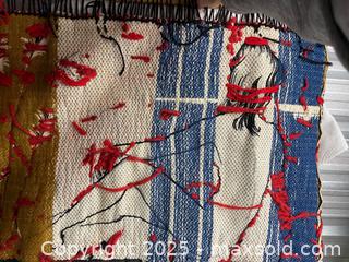 MaxSold Auction: Wall Hanging -Hand Woven  - 103128 - Ottawa (Ontario, Canada) SELLER MANAGED Estate Sale Online Auction - Frank Nighbor Place