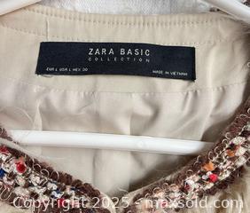 MaxSold Auction: Zara Ivory Icelandic Look Jacket  - 103128 - Ottawa (Ontario, Canada) SELLER MANAGED Estate Sale Online Auction - Frank Nighbor Place