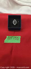 MaxSold Auction: Silver Ring with Black Stone Marked 925 - Kawartha Lakes (Ontario, Canada) SELLER MANAGED Reseller Online Auction - Lindsay Street South